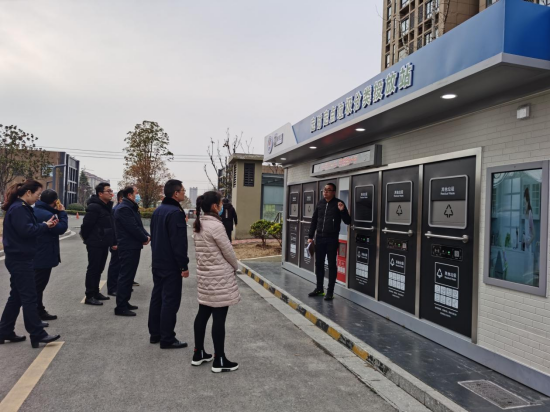 華展貓先生，智能垃圾分類收集房，垃圾分類房廠家
