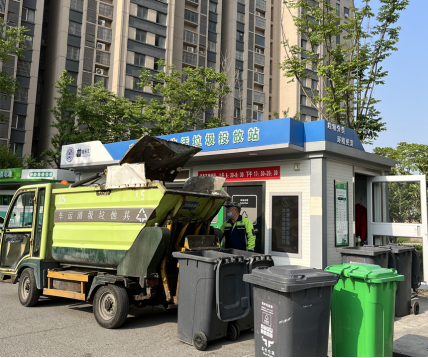 貓先生智能垃圾房，社區(qū)垃圾分類站，小區(qū)垃圾集中投放點生產(chǎn)廠家